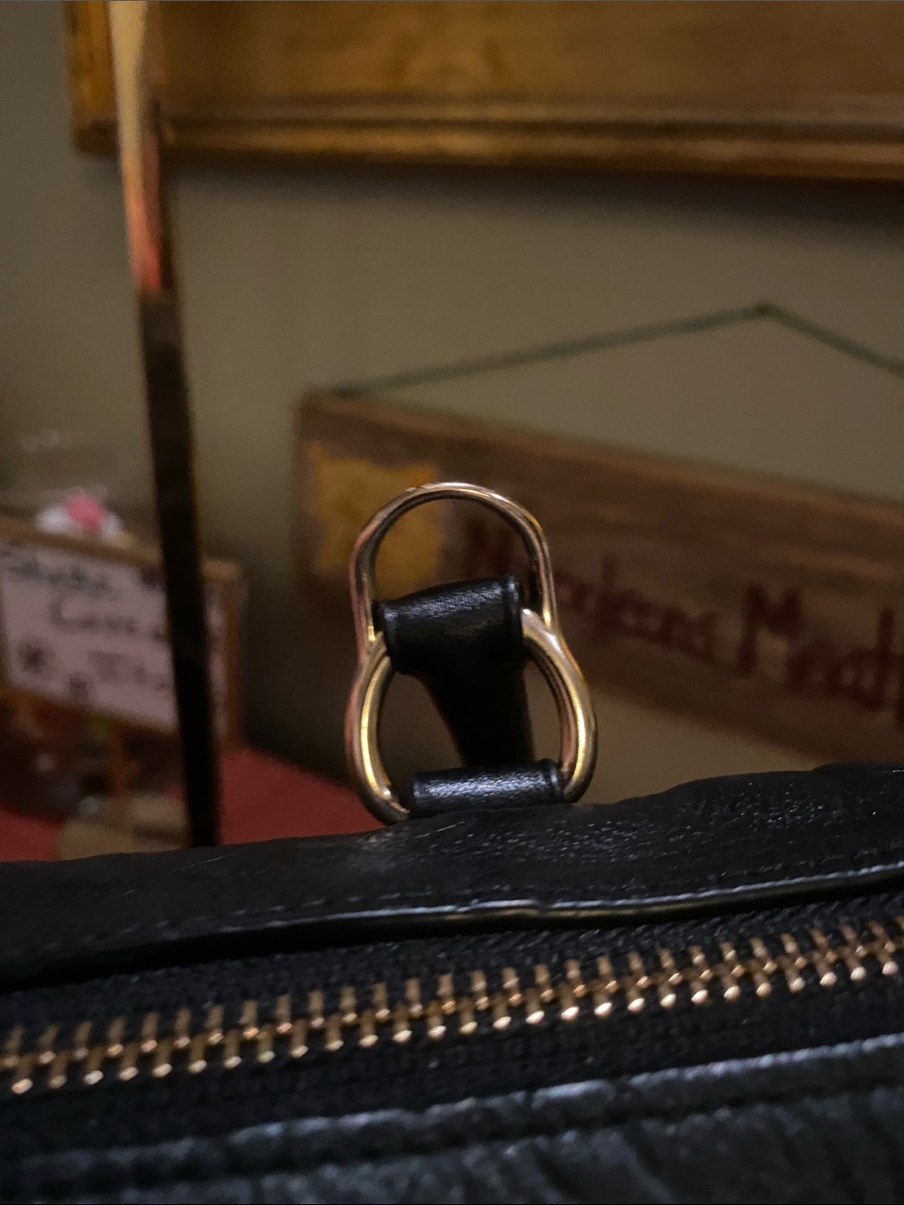 Coach Emma Black Satchel Crossbody Signature C and Cowhide Leather w/Gold studs - Picture 14 of 16